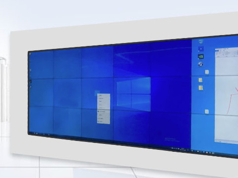 大尺寸拼接觸摸屏為什么深得人心？交互體驗好